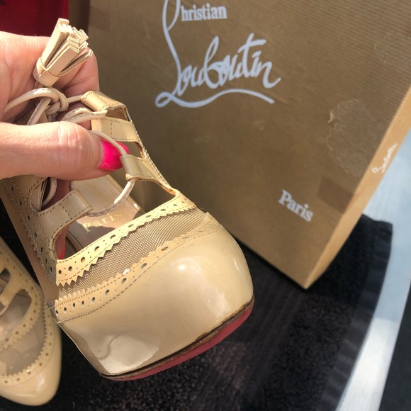 Christian Louboutin Authentic Red Bottom Heals - Picture 9 of 16